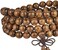 anzhongli Mala Beads Bracelet 108 8mm Prayer Meditation Sandalwood Elastic