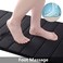 Buganda (16"x47"/40x120 cm, Black- Memory Foam Soft Bath Mats - Non Slip Absorbent Bathroom Rugs Rubber Back Runner Mat for Kitchen Bathroom Floors 41cm x 120cm, Black