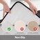 Buganda (16"x47"/40x120 cm, Black- Memory Foam Soft Bath Mats - Non Slip Absorbent Bathroom Rugs Rubber Back Runner Mat for Kitchen Bathroom Floors 41cm x 120cm, Black