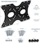 VIVO Steel VESA LCD LED TV Mount Adapter Plate Bracket for Screens 32" to 55"Conversion Kit for VESA up to 400x200mm (MOUNT-AD4X2