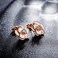 AllenCOCO Rose Flower Stud Earrings for Women Sensitive Ears, Hypoallergenic Cute Gold And Silver Rose Flower Earrings Studs for Women Nickel Free