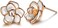 AllenCOCO Rose Flower Stud Earrings for Women Sensitive Ears, Hypoallergenic Cute Gold And Silver Rose Flower Earrings Studs for Women Nickel Free