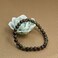 Angelstones 'Handmade Gem Semi Precious Gemstone 6mm Round Beads Stretch Bracelet 7'' Unisex'