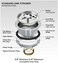 Highcraft 9733-2 Kitchen Sink (3-1/2 InchStainless Steel Drain Assembly With Strainer Basket-and Rubber Stopper, Pack of 2, 3.5