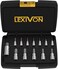 LEXIVON HEX Bit Socket Set, Premium S2 Alloy Steel13-Piece SAE 5/64" - 9/16" SetEnhanced Storage Case (LX-142