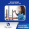 Pro Grade Paint Brush Set - 3-Pack - 2" Angle Brushes for All Latex and Oil PaintsStains - Home Improvement - InteriorExterior Use