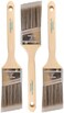 Pro Grade Paint Brush Set - 3-Pack - 2" Angle Brushes for All Latex and Oil PaintsStains - Home Improvement - InteriorExterior Use