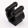 MALUAN Very Big Size 24 PCS Billiards Snooker Cue Locating Clip Holder Regular Fishing Rod Storage Clips Black for Pool Cue Racks,Holding Hole Size 2.3cm/0.95", Or usesd for Fishing Rod Storage Rack