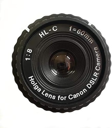 Holga HL-C 60mm f/8 Lens for Canon DSLR Camera(Black