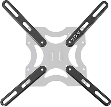 VIVO Steel VESA Extension Mount Adapter Brackets for Screens 32 to 55 inch LCD LED TV, Conversion Plate Kit for VESA up to 400x400mm (MOUNT-AD400B