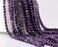 Cmidy Natural Stone Beads 100pcs 8mm Amethyst Round Genuine Real Stone Beading Loose Gemstone Hole Size 1mm DIY Charm Smooth Beads for Bracelet Necklace Earrings Jewelry Making (Amethyst