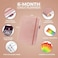 Clever Fox Daily Planner &ndash; Undated Planning Notebook with Hourly ScheduleTo-Do List &ndash; Personal Day TaskWork Organizer, 6 Months (Rose Gold