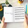 Clever Fox Daily Planner &ndash; Undated Planning Notebook with Hourly ScheduleTo-Do List &ndash; Personal Day TaskWork Organizer, 6 Months (Rose Gold