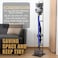 BRIGHTSHOW Dyson Vacuum Stand, Stable Metal Storage Bracket Stand Docking Station Accessories Holder for Dyson Handheld Vacuum Cleaner V15 V11 V10 V8 V7 V6 Cordless Stick Vacuum Cleaners (Grey