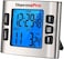 مؤقت مطبخ ThermoPro TM02 بإضاءة خلفية وعداد تنازلي مع مغناطيس، ومستوى صوت قابل للتعديل وشاشة LCD