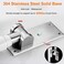 RELIANCER Foldable Toilet Grab Bar 304 Stainless Steel Medical Safety Shower Handrails Anti Slip Bathroom Seat Support Bar Flip-Up Bathtub Grab Arm Bar Hand Grips for Disabled Elderly Handicap Pregnan
