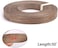 Skelang Walnut Wood Veneer Edge Banding Preglued Iron-on with Hot Melt Adhesive Edgebanding Flexible Wood Tape (3/4"&times;50'
