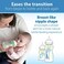 Dr. Brown's Natural Flow Y-Cut Wide-Neck Baby Bottle Silicone, Ideal for Thicker Liquids, 9m, 100% Silicone Bottle, 6 Pack