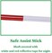 Mybow Folding Cane Blind Stick Walking Cane White for The Blind Person Visually Impaired Gadgets Collapsible Cane Mobility Stick Telescoping Canes Accessories for Blind Women Men Gifts (49 inch