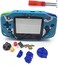 Fortune Cats Replacement Housing Shell Case Cover Skin Button for Gameboy Advance GBA Console Color Clear
