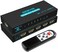 مفتاح HDMI من SGEYR، 5x1، 5 مداخل ومخرج واحد، صندوق بخمسة منافذ مع جهاز تحكم عن بعد بالأشعة تحت الحمراء، يدعم HDMI 1.4 وHDCP 1.4، دقة 4K@30Hz، دقة فائقة الوضوح، ثلاثي الأبعاد، 2160P، و1080P