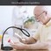Brightech LightView Pro Flex 2-in-1 Magnifying Glass LED Lamp - Lighted Magnifier with StandClamp - for Desk, Sewing, Table - Bright Light for Reading, Crafts - 2.25x Magnification