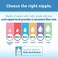Dr. Brown's OptionsWide-Neck Baby Bottle, Level 4 (9 Months, 6 Count