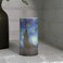 Lavish Home Flameless Candle - Van Gogh Starry Night Battery Operated LED Candle with Remote and Flickering Light - Candles for D&eacute;cor
