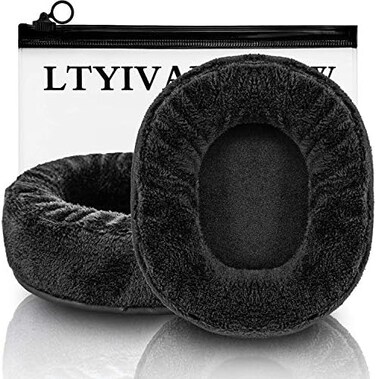 LTYIVABHTTW Replacement Ear Pads Compatible Audio Technica ATH-M50x, SteelSeries Arctis 7, Sennheiser HD280 Pro, Sony MDR-7506 V6 Headphone Memory Foam Earpads (Velvet