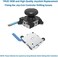 Veanic 2-Pack 3D Replacement Joystick Analog Thumb Stick for Switch Joy-Con Controller - Include Tri-Wing, Cross Screwdriver, Pry Tools4 Thumbstick Caps