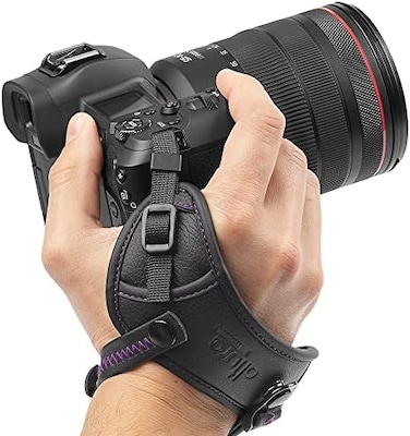 حزام يد لكاميرا ألتورا - حزام معصم مبطن سريع التثبيت وآمن، مناسب لكاميرات DSLR والكاميرات عديمة المرآة