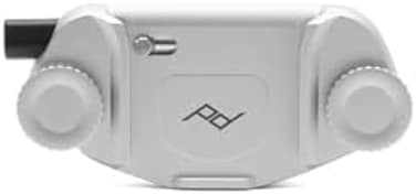 حامل كاميرا Peak Design Capture V3 فضي اللون بدون لوحة، أسود، Cc-S-3
