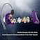 BASN in Ear Monitor Headphones Singer Earphones Noise-Isolating Comfort Earbud for Musicians (BC100 ClearViolet