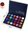 Aolailiya 24 Color Pressed Glitter Eyeshadow Palette - Mineral Ultra Shimmer Makeup Palette Eye Shadow Powder Long Lasting Waterproof