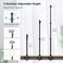 SmallRig Selection Camera Desk Mount Table Stand, Adjustable Light Stand 15"-35", Tabletop C Clamp for DSLR Camera, Ring Light, Live Streaming, Photo Video Shooting