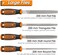 REXBETI 25Pcs Metal File Set, Premium Grade T12 Drop Forged Alloy Steel, Flat/Triangle/Half-round/Round Large File and 12pcs Needle Files with Carry Case, 6pcs Sandpaper, a brush,a pair working gloves