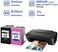 عبوة من خرطوشتي حبر معاد تصنيعهما من SuperInk، متوافقة مع طابعات HP 60 و60XL وCC641WA وCC644WA (خرطوشة سوداء وخرطوشة ثلاثية الألوان). بديل لطابعات Deskjet D1660 وD1663 وPhotoSmart C4600 وC4610 وEnvy 1