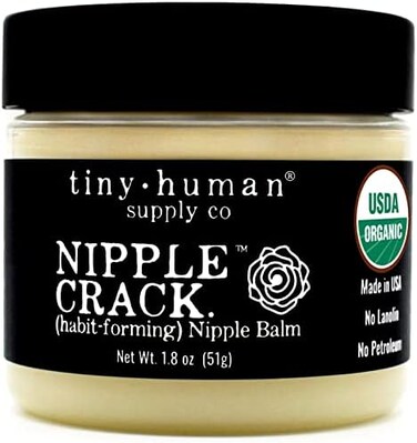Tiny Human Supply Co Nipple Crack Nipple Balm1.8ozOrganicLanolin FreeBreastfeeding Therapy
