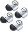 Noopel Door Alarms When Opened, 4 Pack 120DB Loud Pool Alarms for Doors, Window Alarm Sensors for Kids Safety, Burglar Entry Alert for Home Security