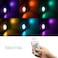 مصباح سقف LED لاسلكي يعمل بالبطارية من LUXXSWAY، مزود بجهاز تحكم عن بعد لتغيير الألوان، إضاءة LED قابلة للتعتيم بقوة 300 لومن، مناسب للممرات والحمامات والخزائن وغرف النوم والسلالم، مقاس 5.67 بوصة، عبو