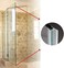 Zengest Glass Door Seal Strip, 120 Inch Soft Shower Door Sweep to Stop Leaks, Shower Silicone Seal Strip