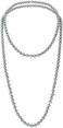 'Fashion Faux Pearls Pendants 1920s Beads Cluster Long Pearl Necklace for Costume Party Jewelry 55'''