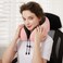 TALLGO Travel Pillow, Best Memory Foam Neck Pillow Head Support Soft Pillow for Sleeping Rest, Airplane CarHome Use (Pink