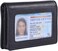 Easyoulife RFID Genuine Leather Bifold ID/Business Credit Card Case Holder for Men Slim Front Pocket Wallet Button, Black, Rfid Wallet