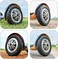 RUTU 10 x 2.125 (10 InchInner Tube Replacement for 2 Wheel Scooter 10X2 Tires 10X1.90 10X1.95 10X2 10X2.125 Inner Tube 2 Pack of