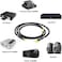 Viborg 1M HiFi USB 2.0 A Male to B Male Audio Digital Cable for Printer Scanner, Computer, Printer, Scanner, Digital Devices