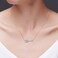 DAOCHONG S925 Sterling Silver Jewelry Tennis Racket Sports Pendant Necklace Gift for Women Tennis lover 18 inches to 20 inches