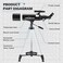 HEXEUM Telescope for AdultsBeginner - 80mm Aperture 600mm Fully Multi-Coated High Transmission Coatings with AZ Mount Tripod Phone Adapter, Carrying Bag, Wireless Control.
