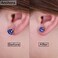Anchora Original Magic Earring Lifters and Earring Backs &ndash; 3 Pairs of Hypoallergenic Adjustable Earring Lifts - Pairs of Earring Backs&ndash; Easy to Use, Drooping Earrings (silver/gold