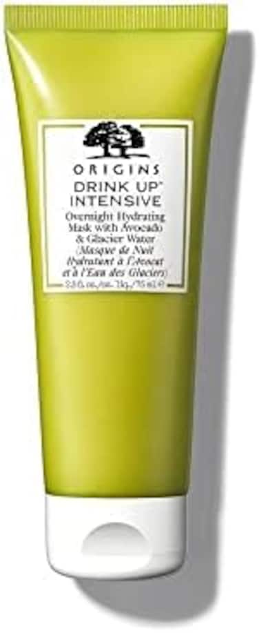 ORIGINSDRINK UP INTENSIVE OVERNIGHT HYDRATING MASK WITH AVOCADOSWISS GLACIER WATER FULL SIZE 2.5 FL OZ